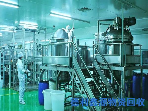 滨海新制药设备回收价格