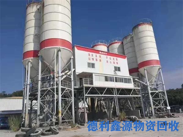南开稳定土拌合站回收